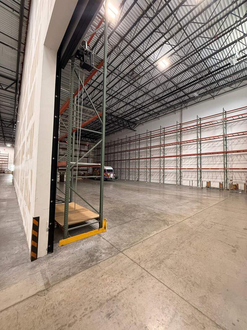 Storage lanes at 3PL Prime Medley FL warehouse