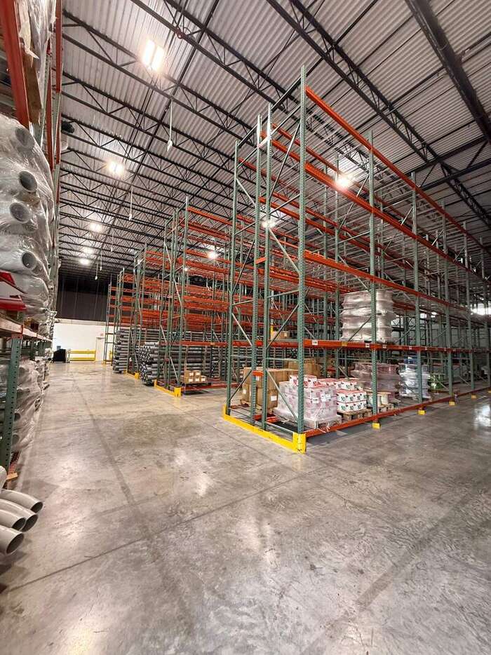 Cross-docking staging area at 3PL Prime Medley FL